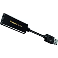 Creative Labs Sound Blaster Play 3 - Amplificador DAC USB y Tarjeta de Sonido Externa- Negro